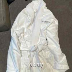 La Prairie White Unisex Spa Bath Robe Size L Fits All Luxurious and plush