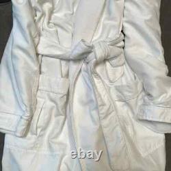 La Prairie White Unisex Spa Bath Robe Size L Fits All Luxurious and plush