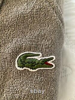 Lacoste-Bath Robe-Gray-One Size-Brand New-100% Cottom