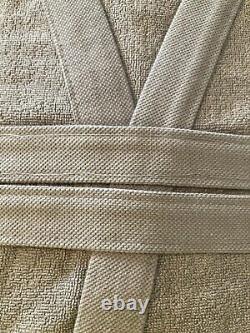 Lacoste-Bath Robe-Gray-One Size-Brand New-100% Cottom