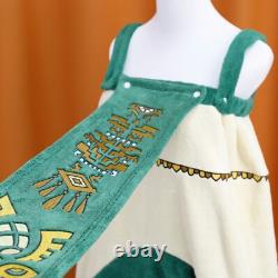 Legend of Zelda Bath Robe Ancient Costume Plush Towel Fabric Zelda Princess Gift