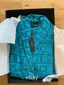 Light Blue Versace Bath Robe Size Medium