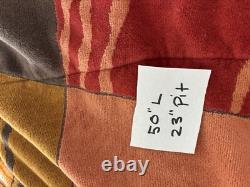 Lloyd England Sz S Bathrobe Vintage Thick Cotton Shawl Robe