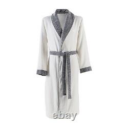 Lord Cotton Bath Robe By Hugo Boss, Shawl Collar, In Ice Color