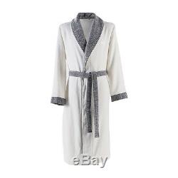 Lord Cotton Bathrobe By Hugo Boss, Shawl Collar, In Navy, Ice, Or Onyx Color