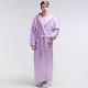 Lovers Hooded Extra Long Bathrobe Plus Size Thickening Bath Robe Dressing Gown