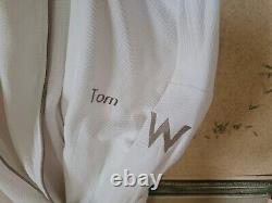 Luxurious W Hotel brand Bathrobe White One Size Fits Most Personalized for Tom