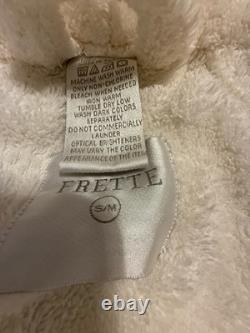 Luxury FRETTE 100% Cotton Turkish Terry Shawl Collar Unisex Bathrobe S/M Resort