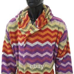 MISSONIHOME CHEVRON COLLECTION BADEMANTEL PETE 156 Gr M BATH ROBE MEDIUM