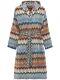 MISSONI Alfred $480 Multicolor Cotton Long Unisex Bathrobe New And Authentic