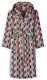 MISSONI HOME'Brody' Unisex Designer Chevron Hooded Plush Bathrobe M $540 NWT