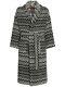 MISSONI Keith $540 Black/White Cotton Long Unisex Bathrobe New And Authentic
