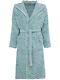 MISSONI Rex $455 Blue Cotton Long Unisex Bathrobe New And Authentic