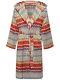 MISSONI Rufus $460 Multicolor Cotton Long Unisex Bathrobe New And Authentic