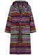 MISSONI Warner $495 Multicolor Cotton Long Unisex Bathrobe New And Authentic