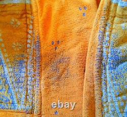 Makin & Lloyd Covent Garden Cotton Bathrobe Shawl Collar HONEY Size XL RRP £225