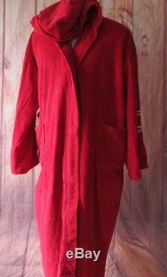 Marlboro Collection Men Women red bath Robe Size XXL collectibles very good