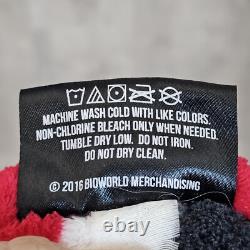 Marvel Deadpool Ferris Bueller Striped Bathrobe ADULTS S/M Super Fluffy Belted Marvel Deadpool Ferris Bueller Striped Bathrobe ADULTS S/M Super Fluffy Belted