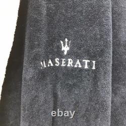 Maserati Official Heavyweight Bath Robe Embroidered Navy Blue RARE Men's 2XL