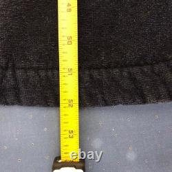 Maserati Official Heavyweight Bath Robe Embroidered Navy Blue RARE Men's 2XL