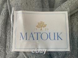 MatoukCAIROBATHROBEGRAYEx Small+Medium/Lg+Ex LgUnisexOEKOMSRP $275NWT