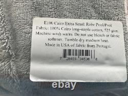 MatoukCAIROBATHROBEGRAYEx Small+Medium/Lg+Ex LgUnisexOEKOMSRP $275NWT