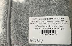 MatoukCAIROBATHROBEGRAYEx Small+Medium/Lg+Ex LgUnisexOEKOMSRP $275NWT