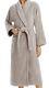 Matouk Milagro 100% Cotton Medium / Large Bath Robe Platinum New