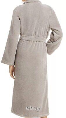 Matouk Milagro 100% Cotton Medium / Large Bath Robe Platinum New