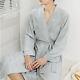 Men Bath Robe Dressing Gown Nightwear Terry Towelling Lace Up Shawl Soft Bedroom