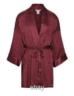 Men's 100% Silk Bath Robe Kimono Short 38 Inch