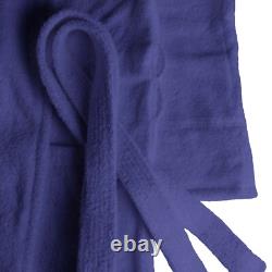 Men's 100% Turkish Cotton Terry Ultra-Plush and Absorbent Long Bathrobe