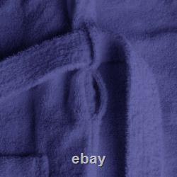 Men's 100% Turkish Cotton Terry Ultra-Plush and Absorbent Long Bathrobe
