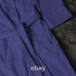 Men's 100% Turkish Cotton Terry Ultra-Plush and Absorbent Long Bathrobe