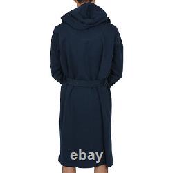 Men's Cotton Hooded Robe-Bathrobe-Thick (Sweatshirt Style Fabric) USA Seller