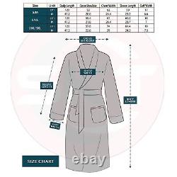 Men's Genuine Soft Leather Brown Bathrobe Shawl Collar Bathrobe Night Gown Dress