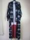 Men's Vintage Long Kimono Dressing Gown Robe