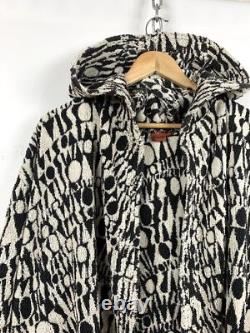 Men's Vintage Missoni Home Hooded Bathrobe Size M