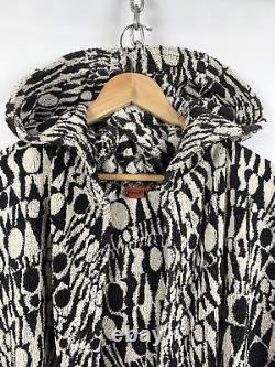 Men's Vintage Missoni Home Hooded Bathrobe Size M