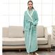 Men's women's winter flannel bathrobe thickened kimono pajamas extra large 3XL