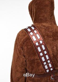 Mens Adult Man Star Wars Chewbacca Wookie Robe Dressing Gown Bath Night Chewbaca