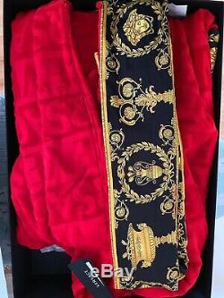 Mens Authentic Versace Red I LOVE BAROQUE BATHROBE XXL RRP £355