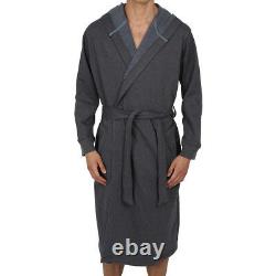 Mens Bathrobe Big & Tall 2x 3X 4X 5X (Sweatshirt Style Fabric) USA Seller