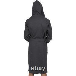 Mens Bathrobe Big & Tall 2x 3X 4X 5X (Sweatshirt Style Fabric) USA Seller