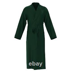Mens Big And Tall Silk Bath Robe Dressing Gown 22mm Real 100% Silk 90 Colors