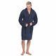 Mens Deluxe Luxury Cotton Soft Terry Cloth Bath Spa Robe Towelling Dressing Gown