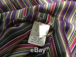 Mens Etro Silk Dressing Gown/ Robe/ Bathrobe XL