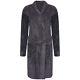 Mens Fleece Dressing Gown Super Soft Luxury Nightwear Bathrobe Clearance Stock