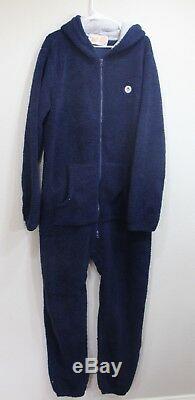 Mens Penguin Munsing Wear Warm Fuzzy Bathrobe Pajamas Size XL