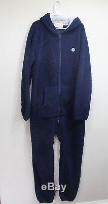 Mens Penguin Munsing Wear Warm Fuzzy Bathrobe Pajamas Size XL